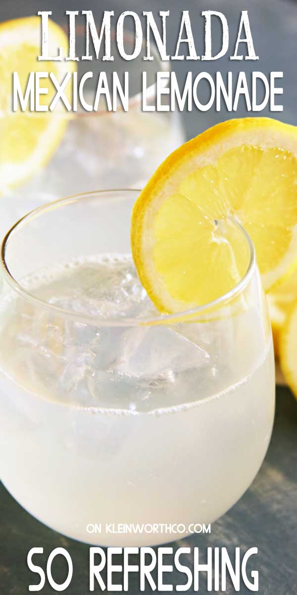 Mexican Lemonade Recipe