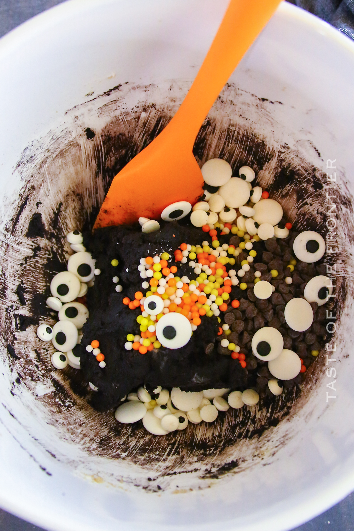 How to Make Halloween Cookie Dough