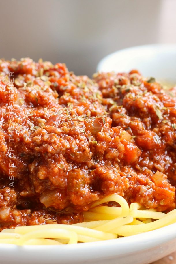 Easy Bolognese Recipe Taste of the Frontier