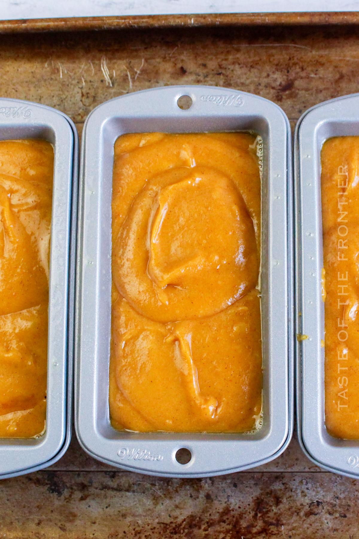 Mini Loaves Pumpkin Quick Bread