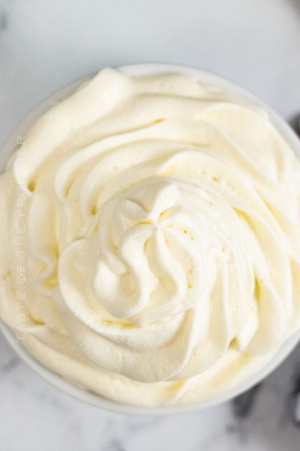 Stabilized Whipped Cream