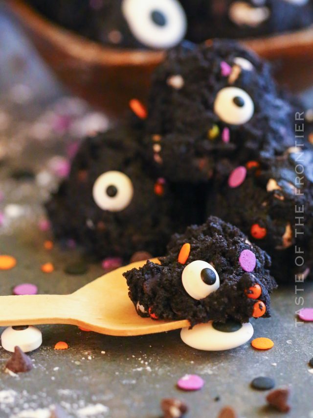 Fun Halloween Edible Cookie Dough Recipe
