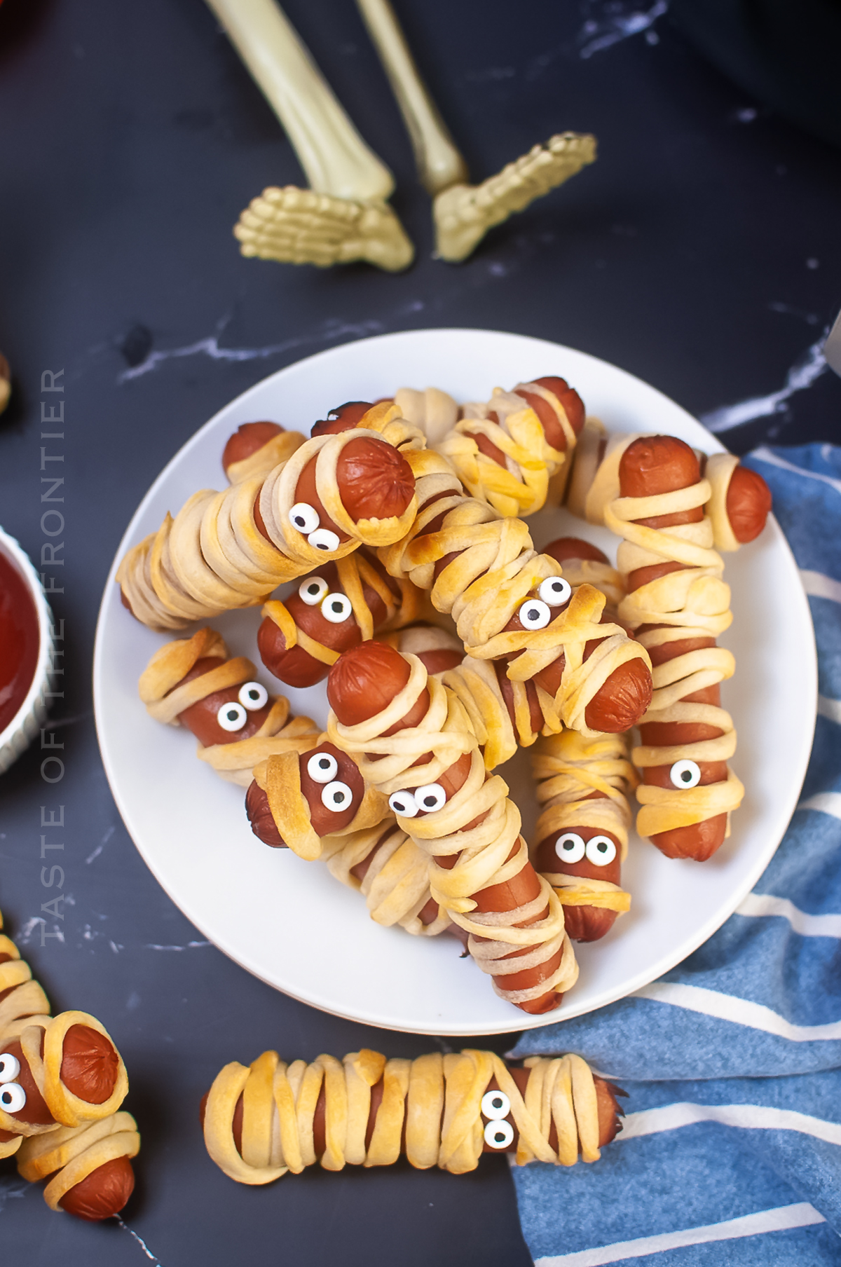 Air Fryer Mummy Dogs