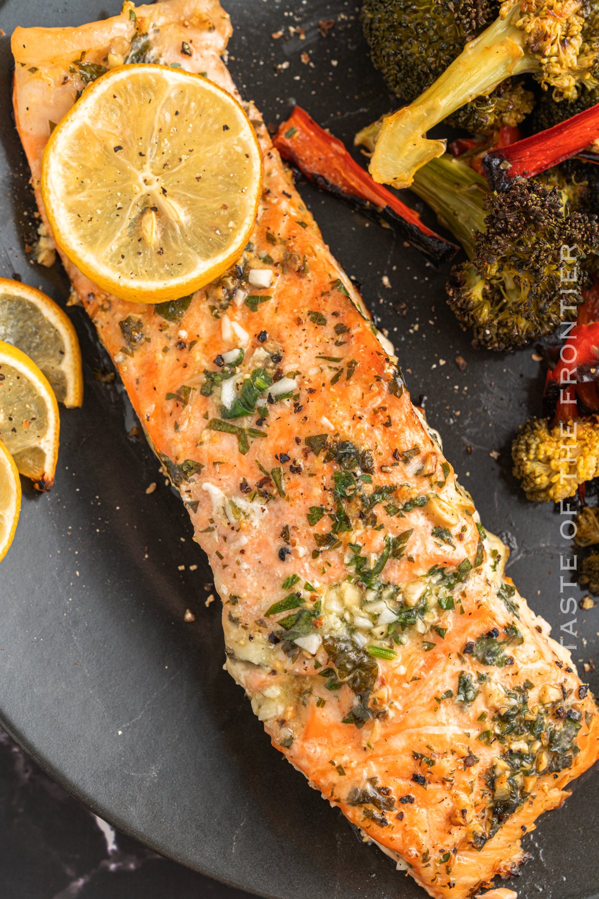 Garlic Butter Baked Salmon