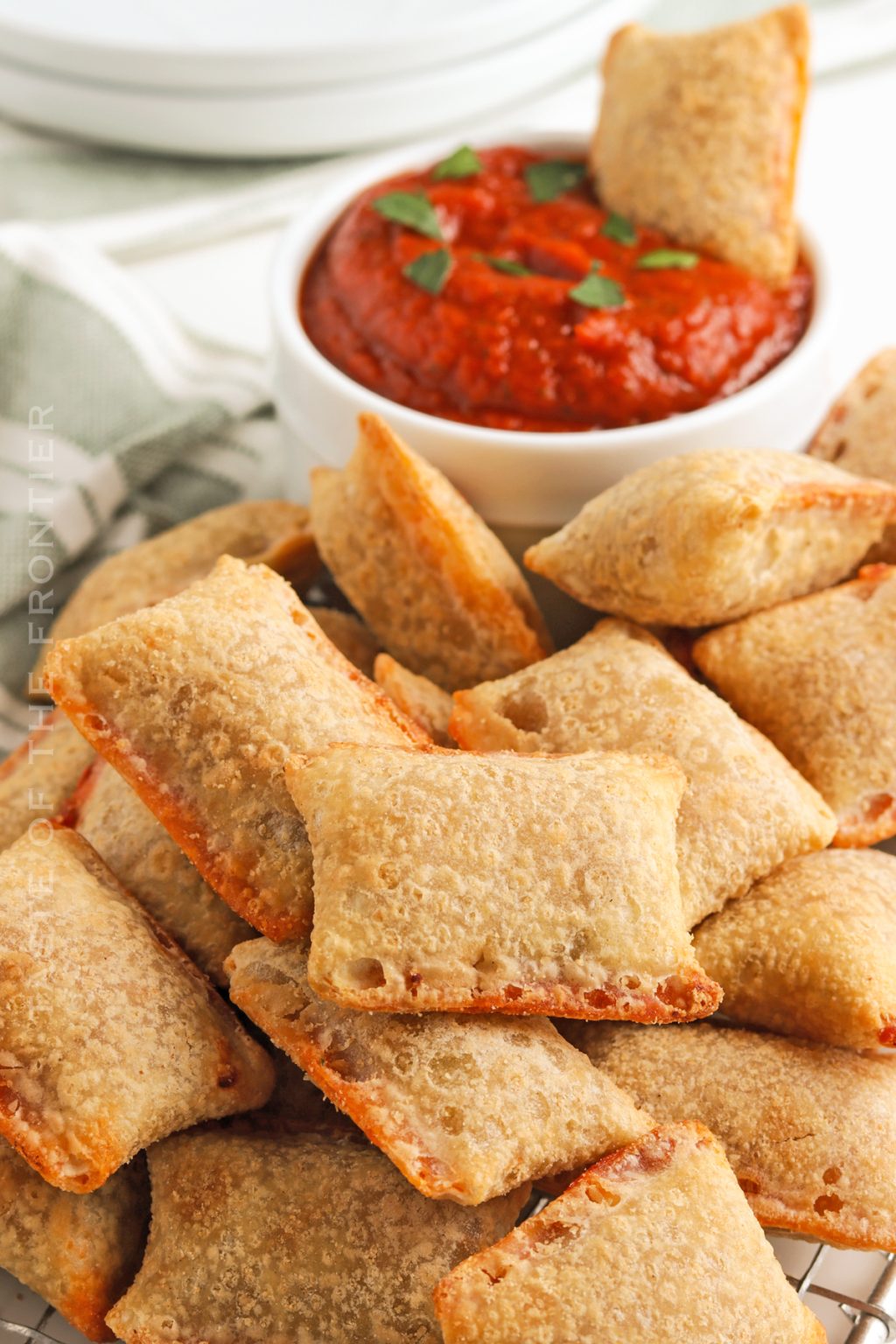 Air Fryer Pizza Rolls Taste of the Frontier