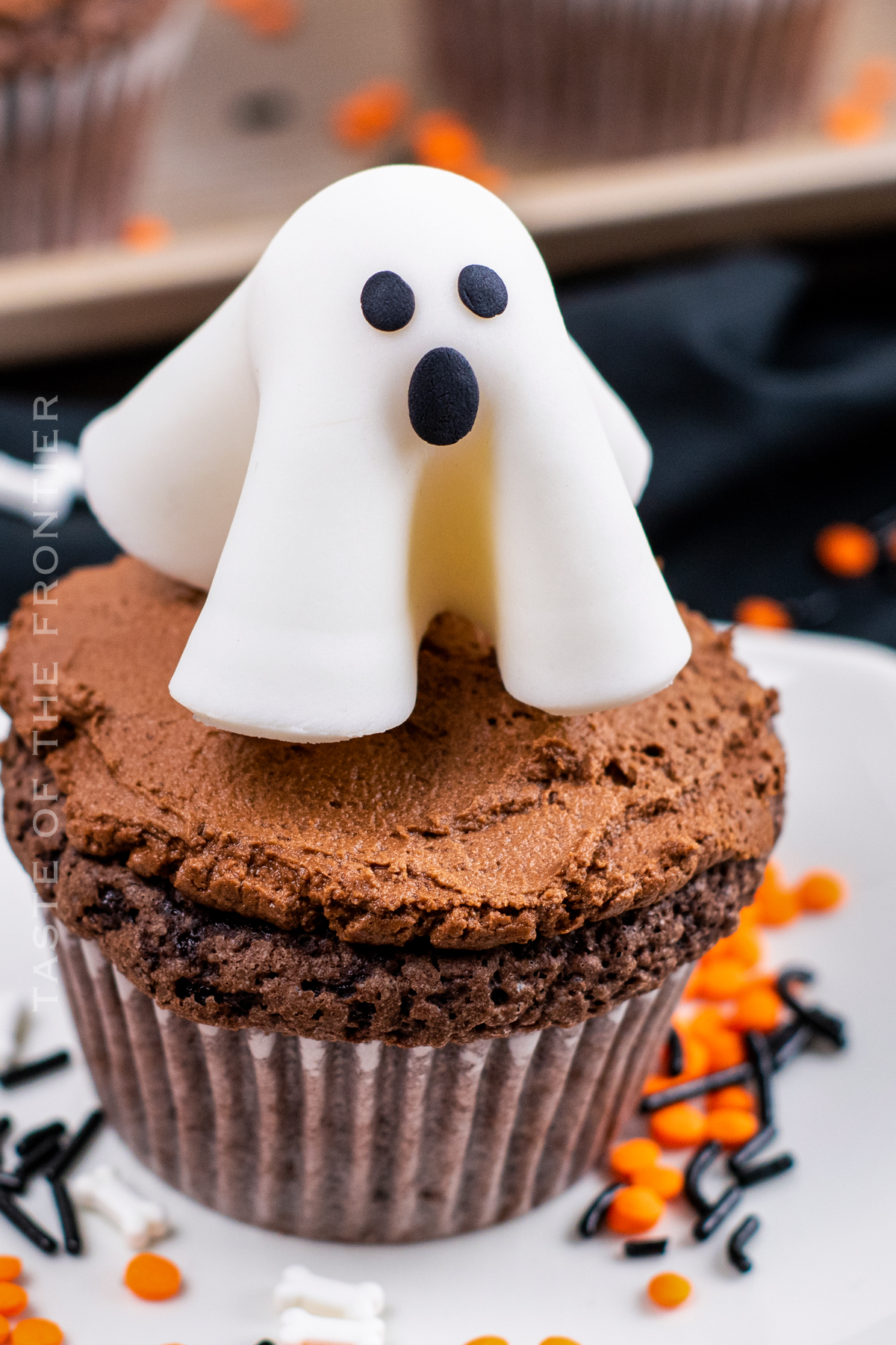 Halloween Ghost Cupcakes