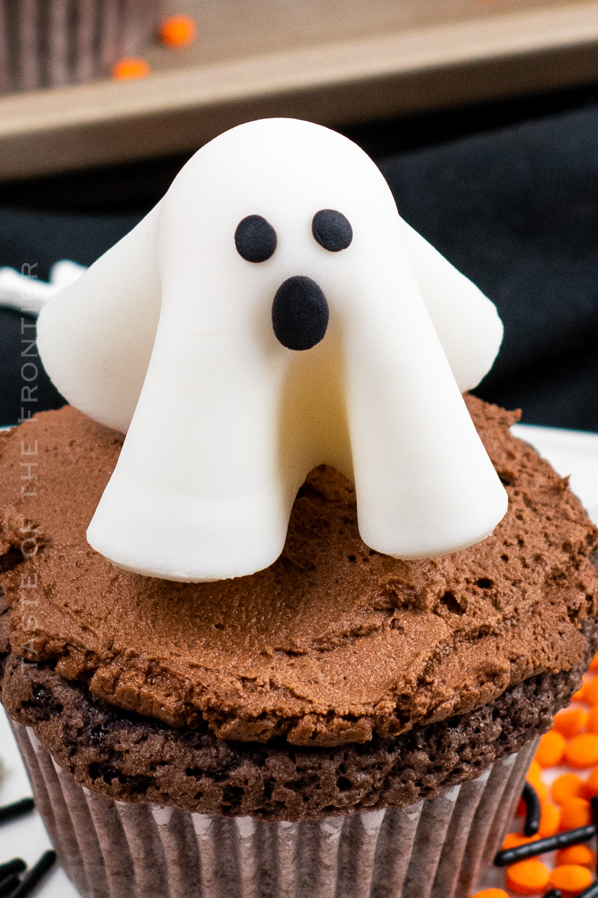 party dessert Halloween Ghost Cupcakes