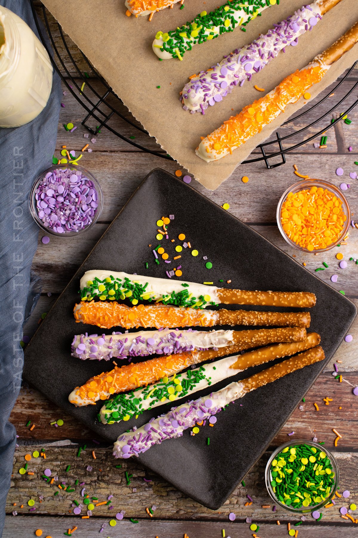 recipe for Halloween Pretzels