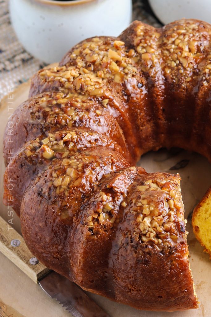 Rum Cake Taste of the Frontier