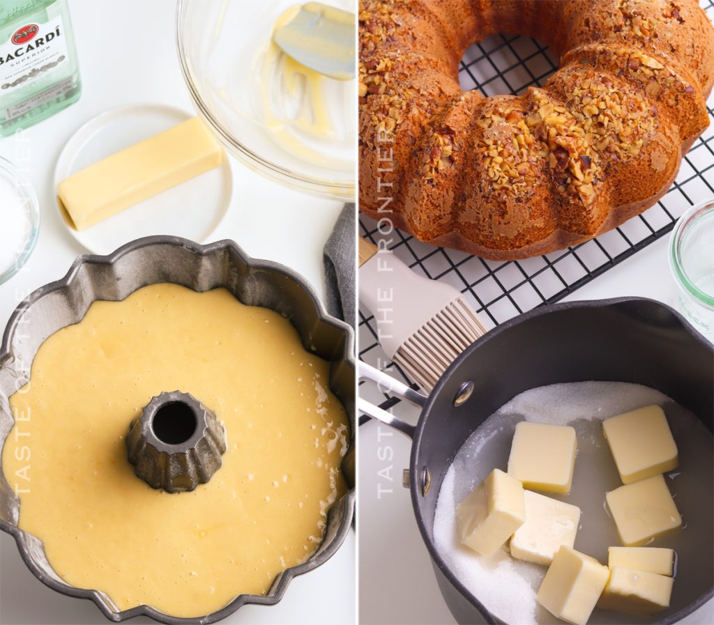 Rum Cake Taste of the Frontier