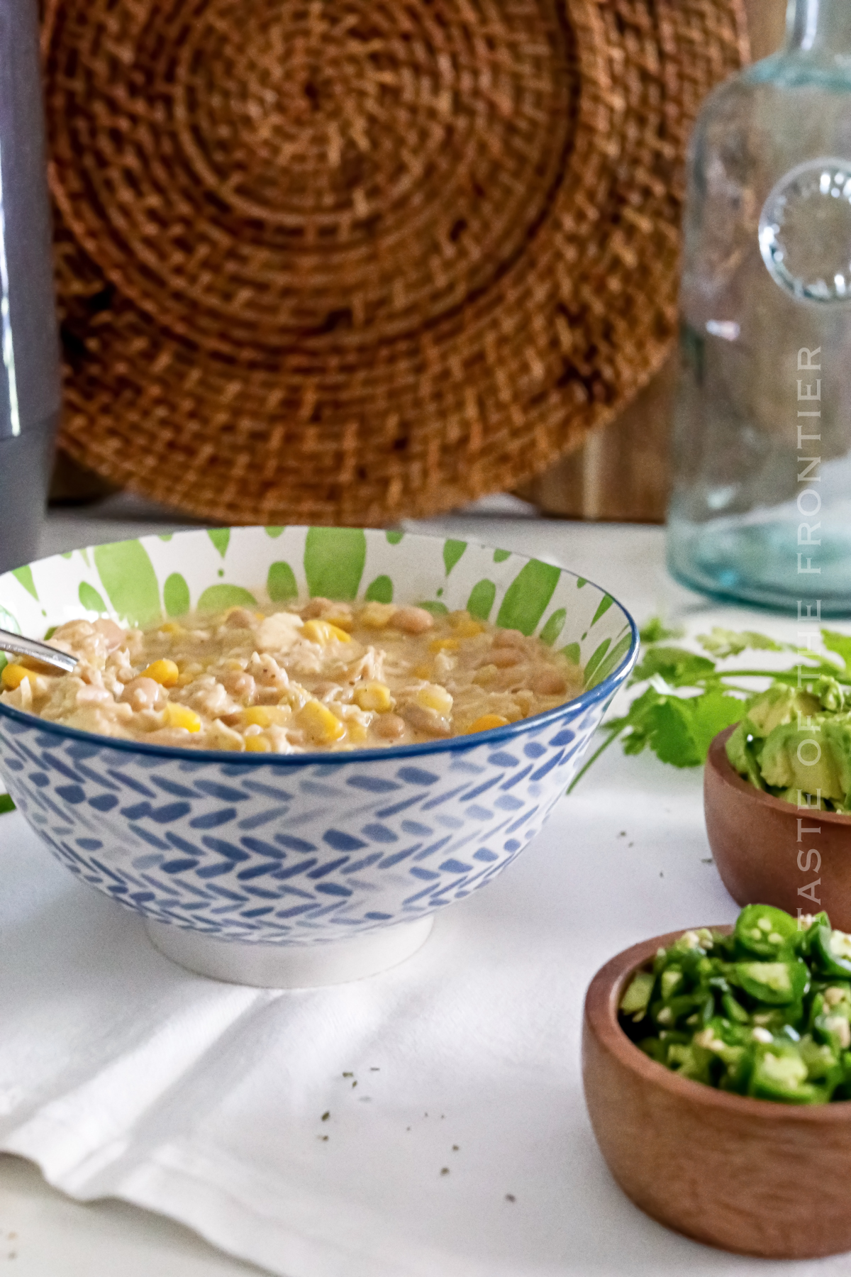 Instant Pot White Chicken Chili • Salt & Lavender