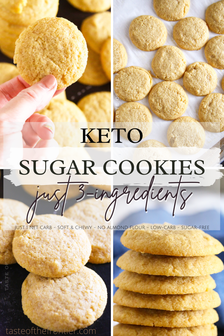 Keto Sugar Cookies Taste of the Frontier