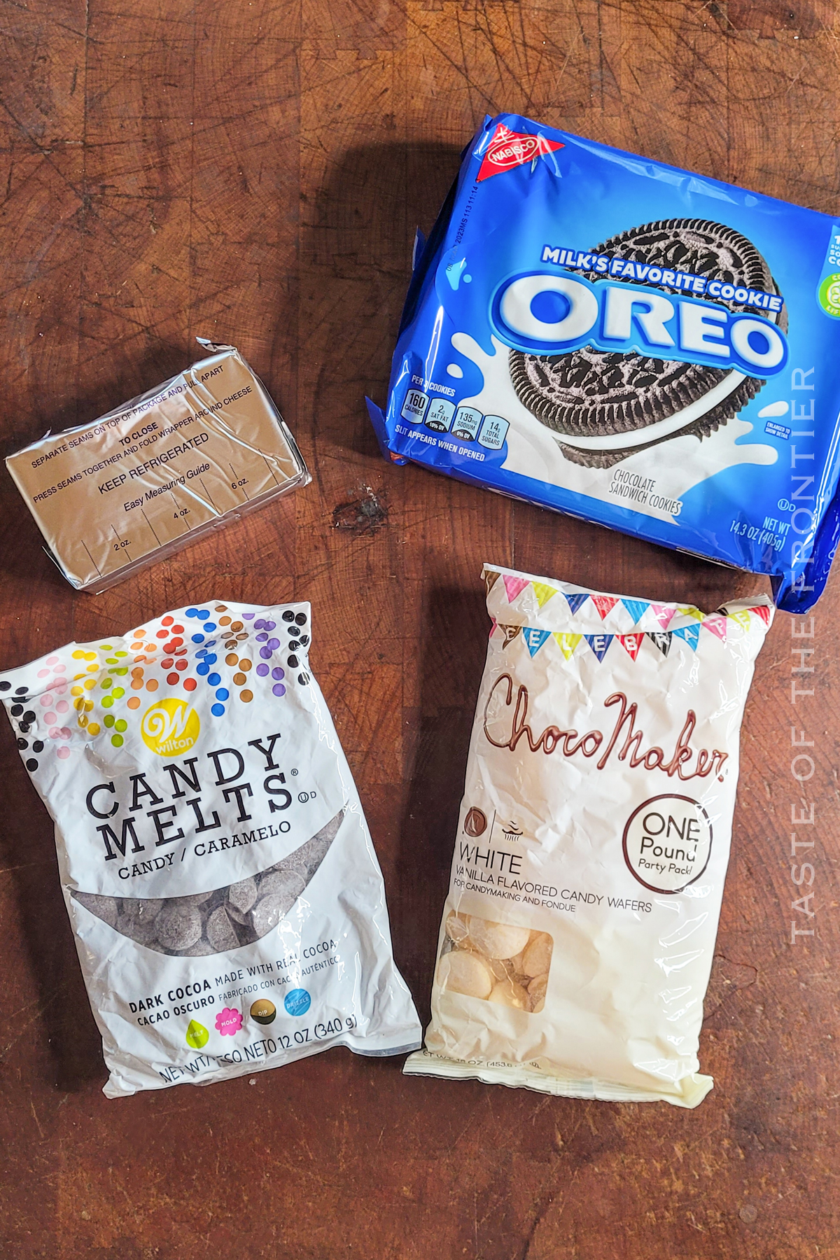 Ingredients for Oreo Balls - Oreo Truffles