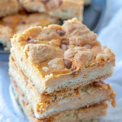 Pumpkin Cheesecake Sugar Cookie Bars