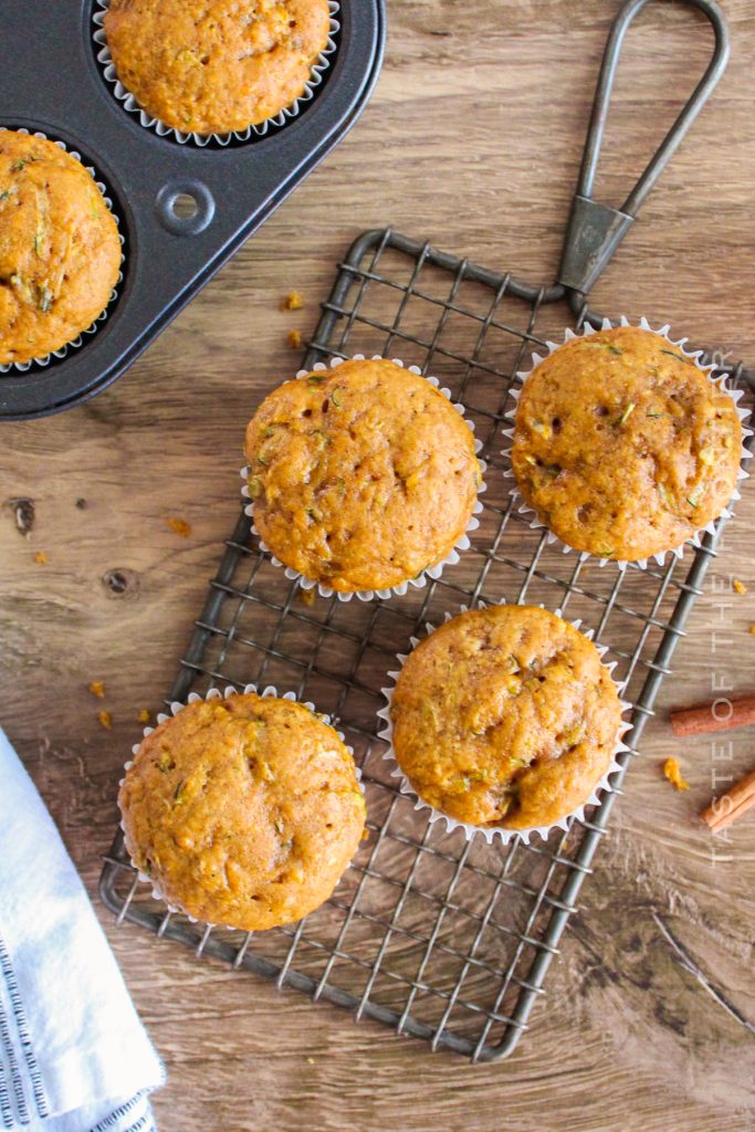 Pumpkin Zucchini Muffins Taste of the Frontier