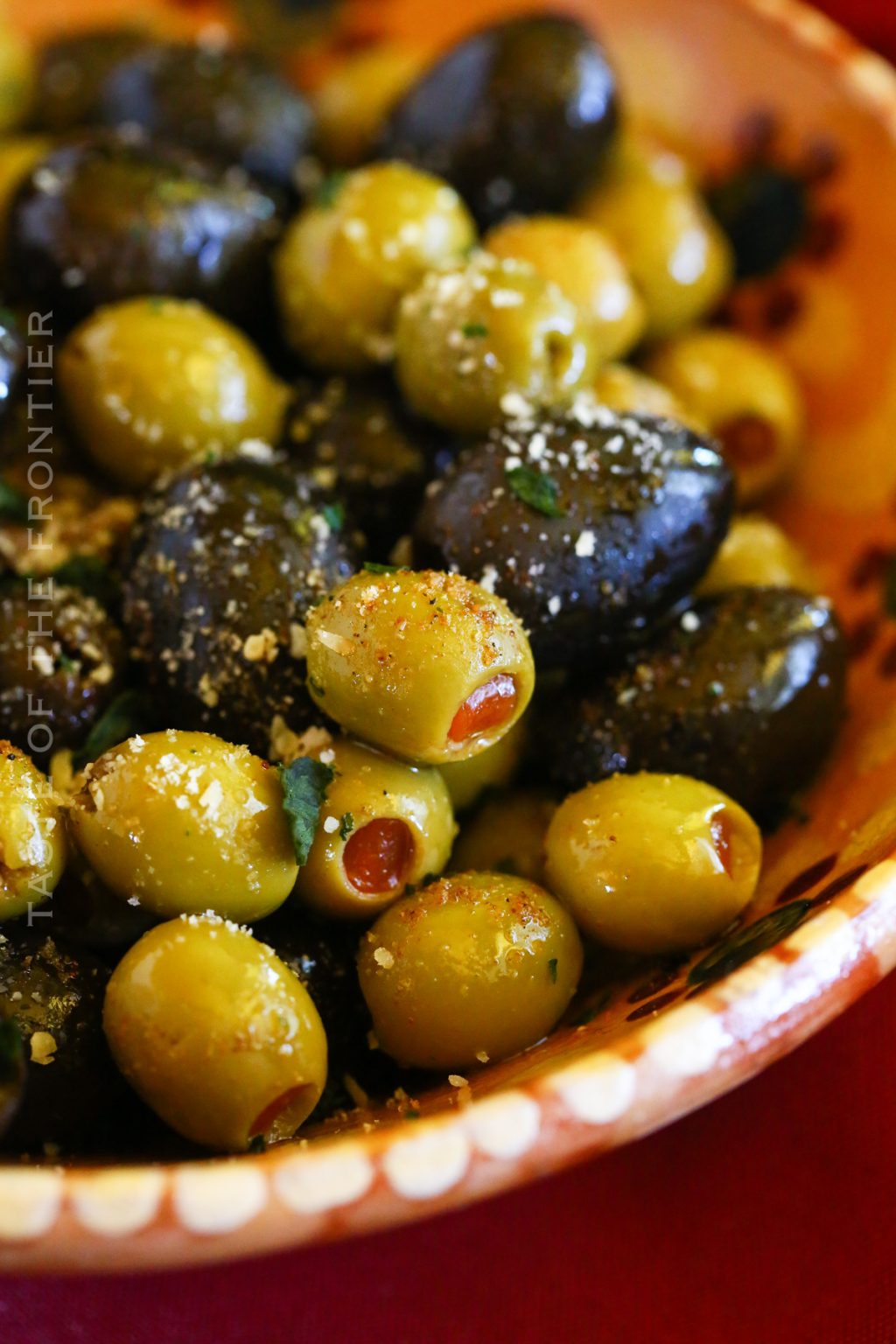 Smoked Olives Taste of the Frontier