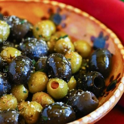 Recipe for Smoked Olives