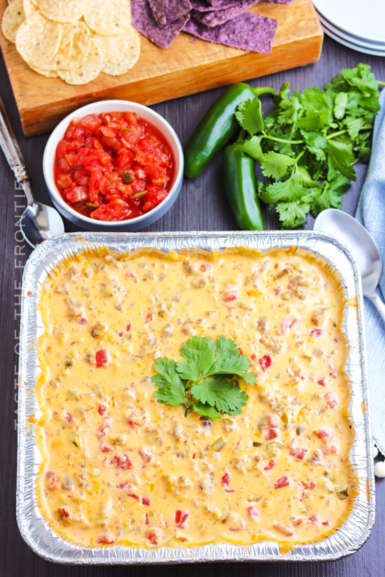 Smoked Queso Dip Taste of the Frontier