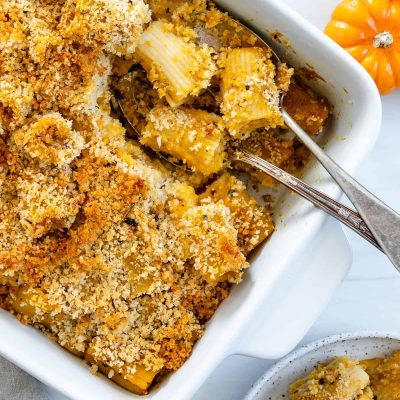 Pumpkin Pasta Bake