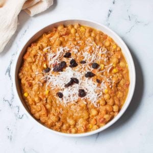 Crockpot Pumpkin Chickpea Curry