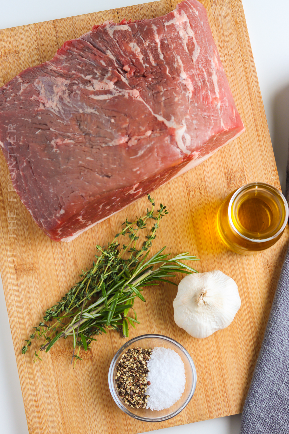 Ingredients for Oven Roast Beef