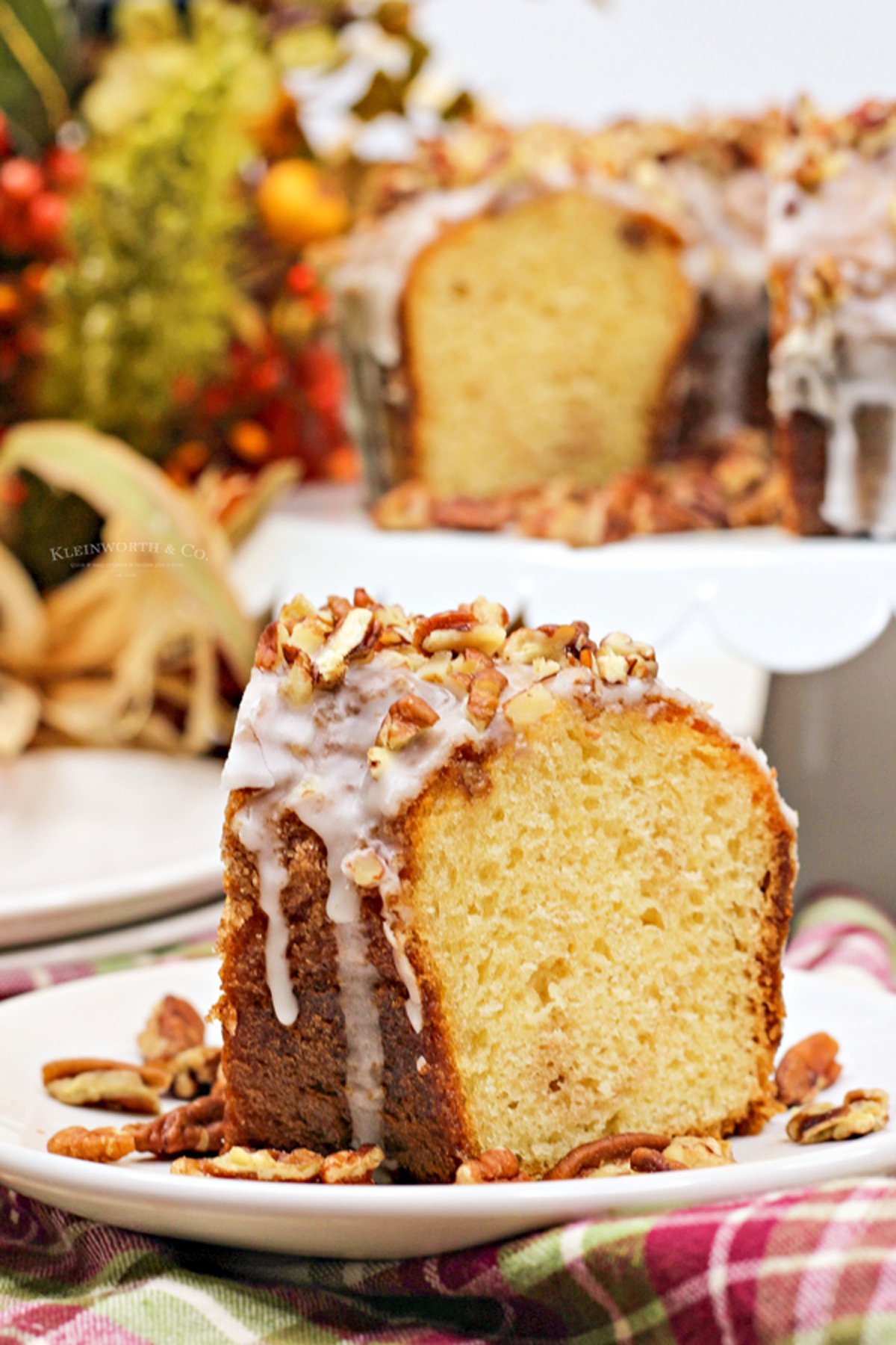 Pumpkin Bourbon Cake