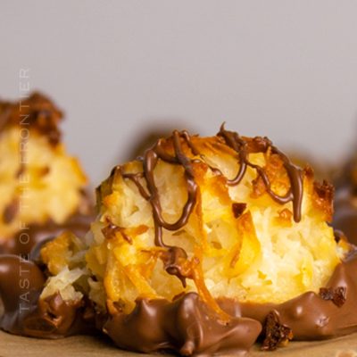 Chocolate Coconut Macaroons Recipe