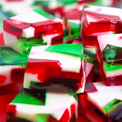 Jell-O Dessert for Christmas