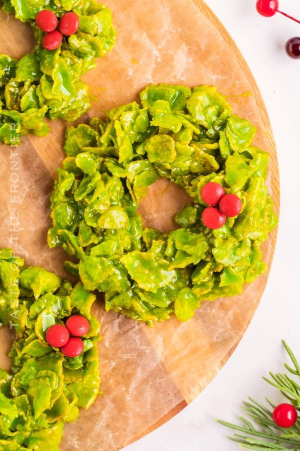 Cornflake Wreaths