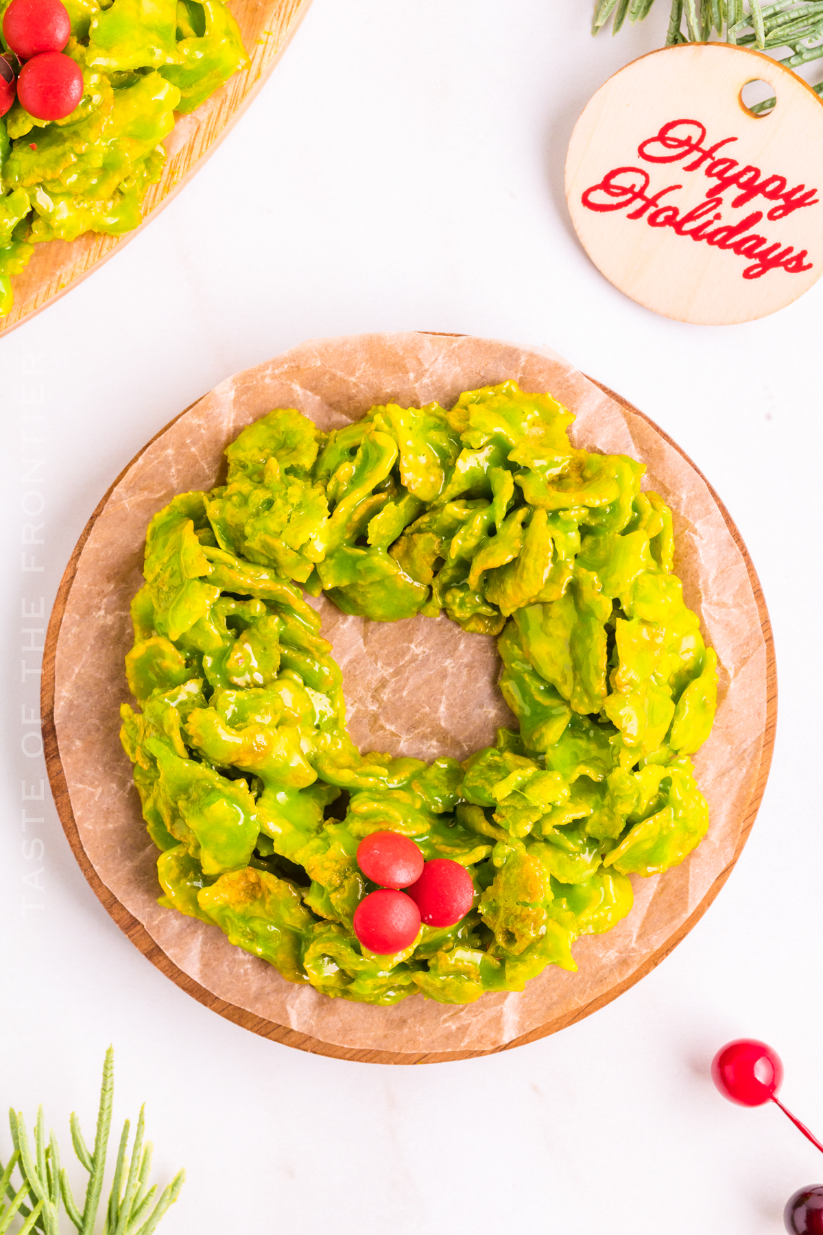 easy Cornflake Wreaths