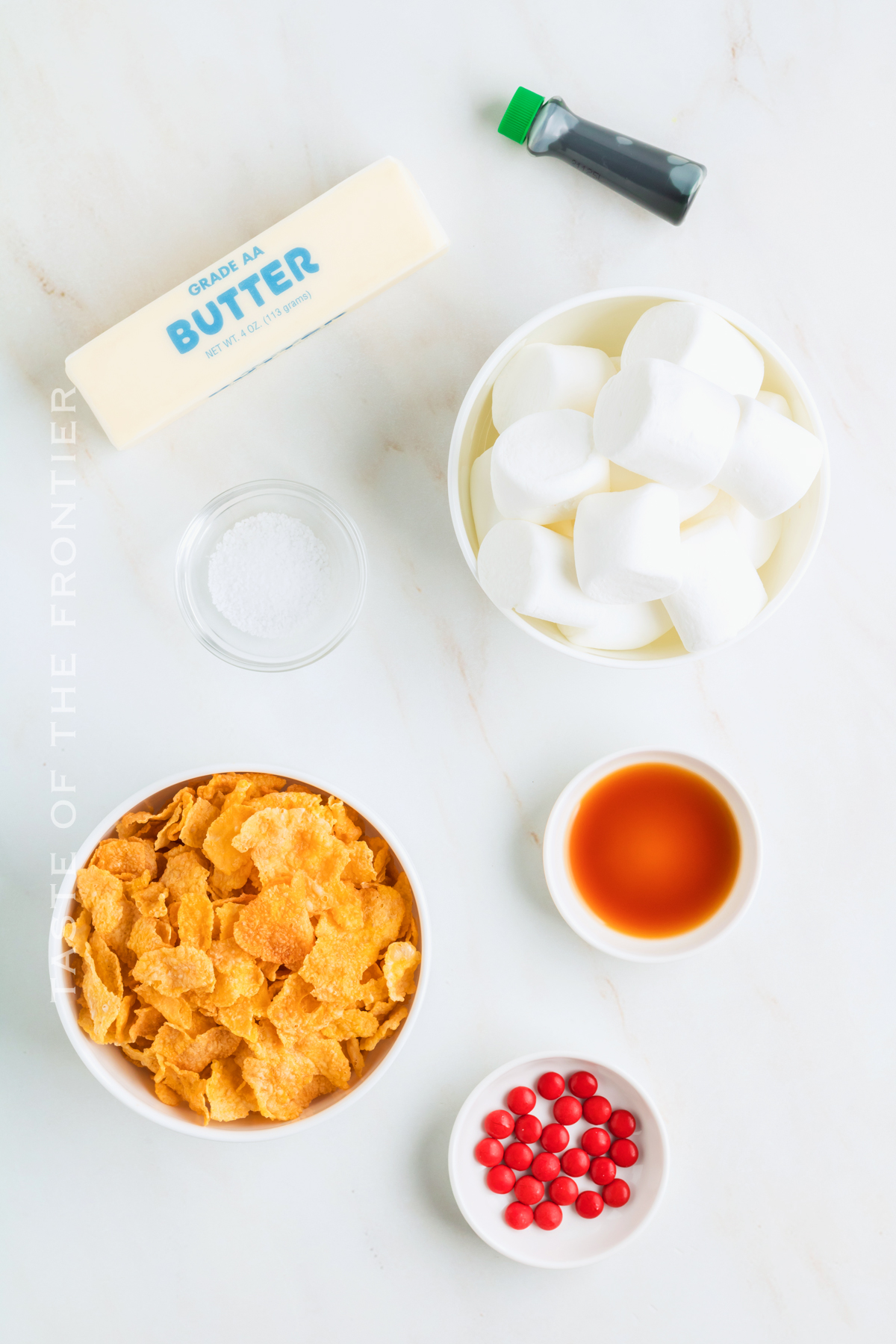 Cornflake Wreaths ingredients