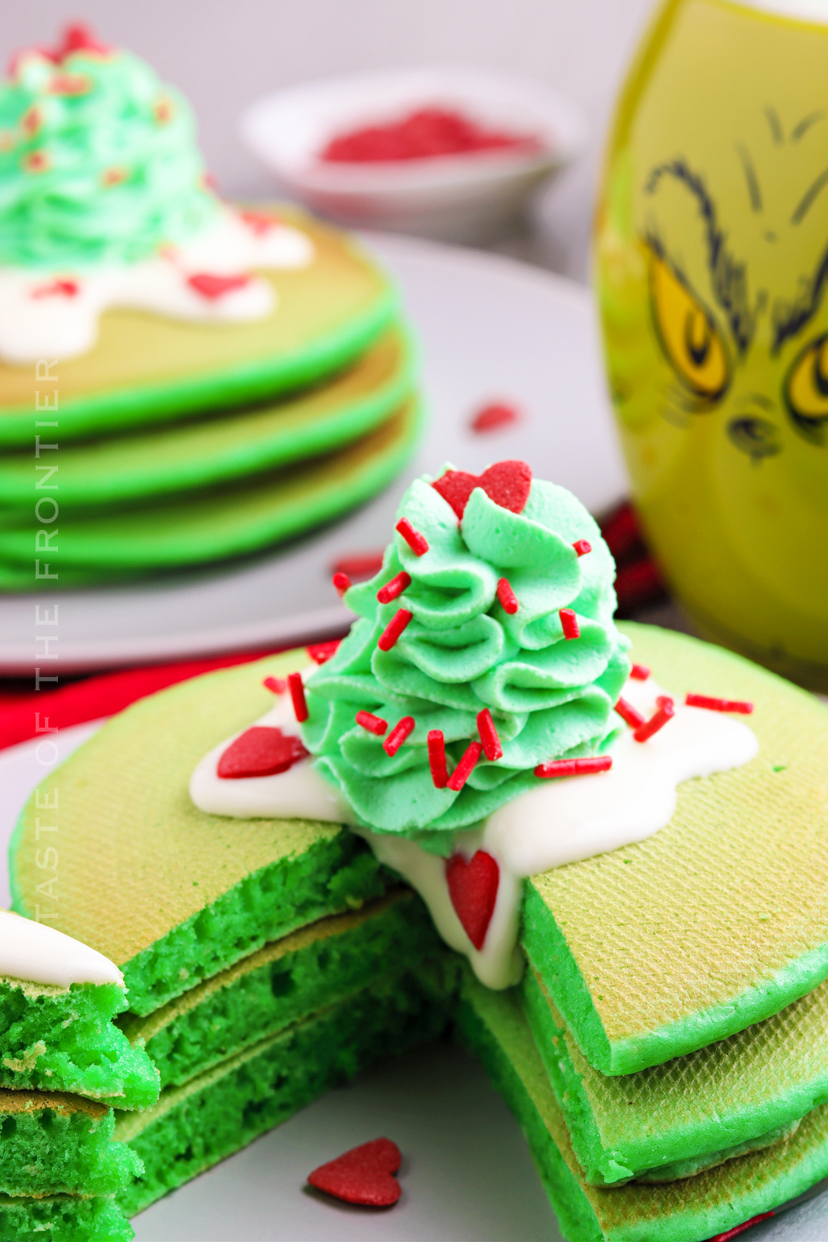 cute holiday pancakes