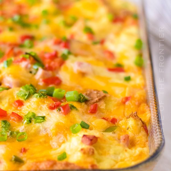 Overnight Breakfast Casserole - Taste of the Frontier