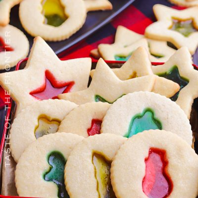 Stained Glass Cookies