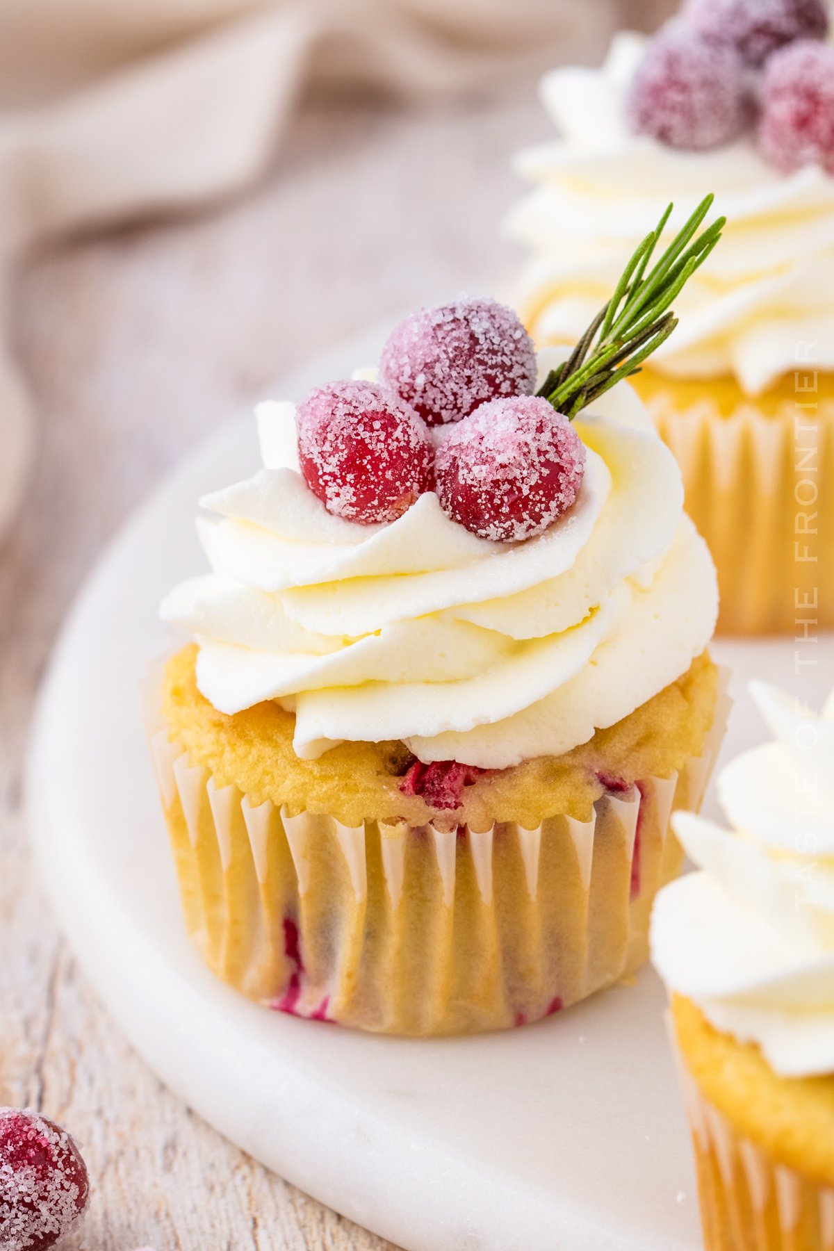 Recipe for Cranberry Cupcakes
