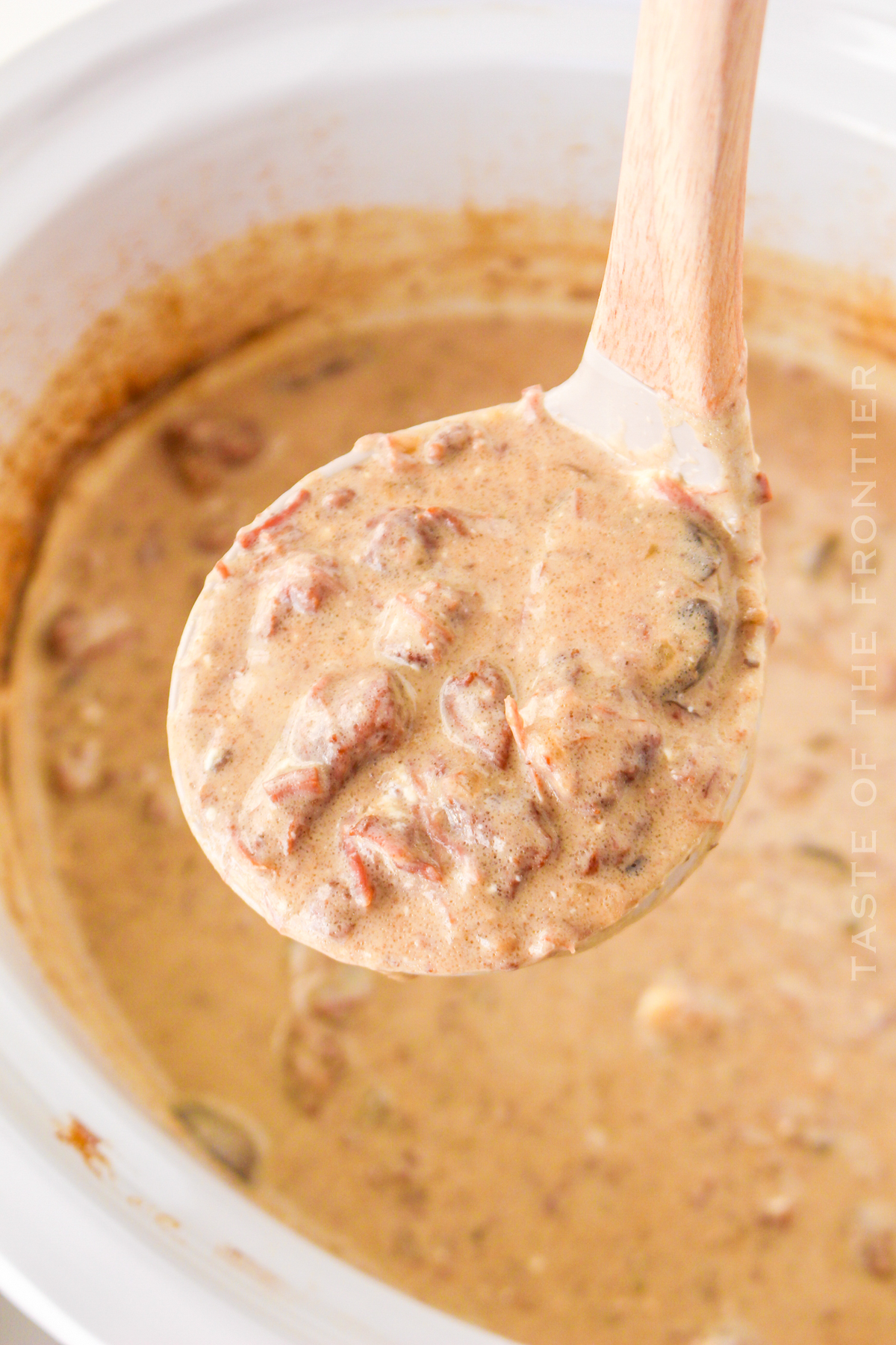 creamy mixture for beef