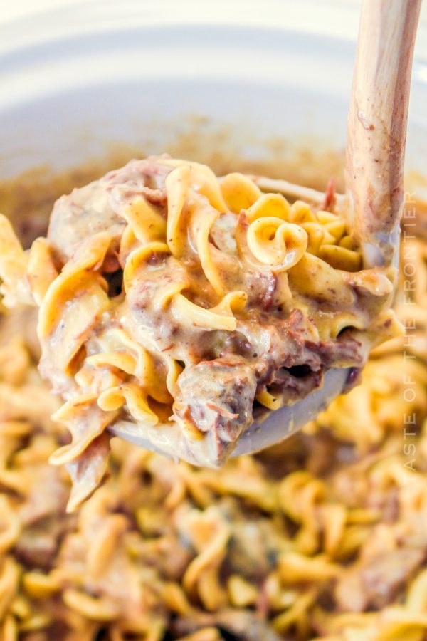 Slow Cooker Beef Stroganoff Taste of the Frontier