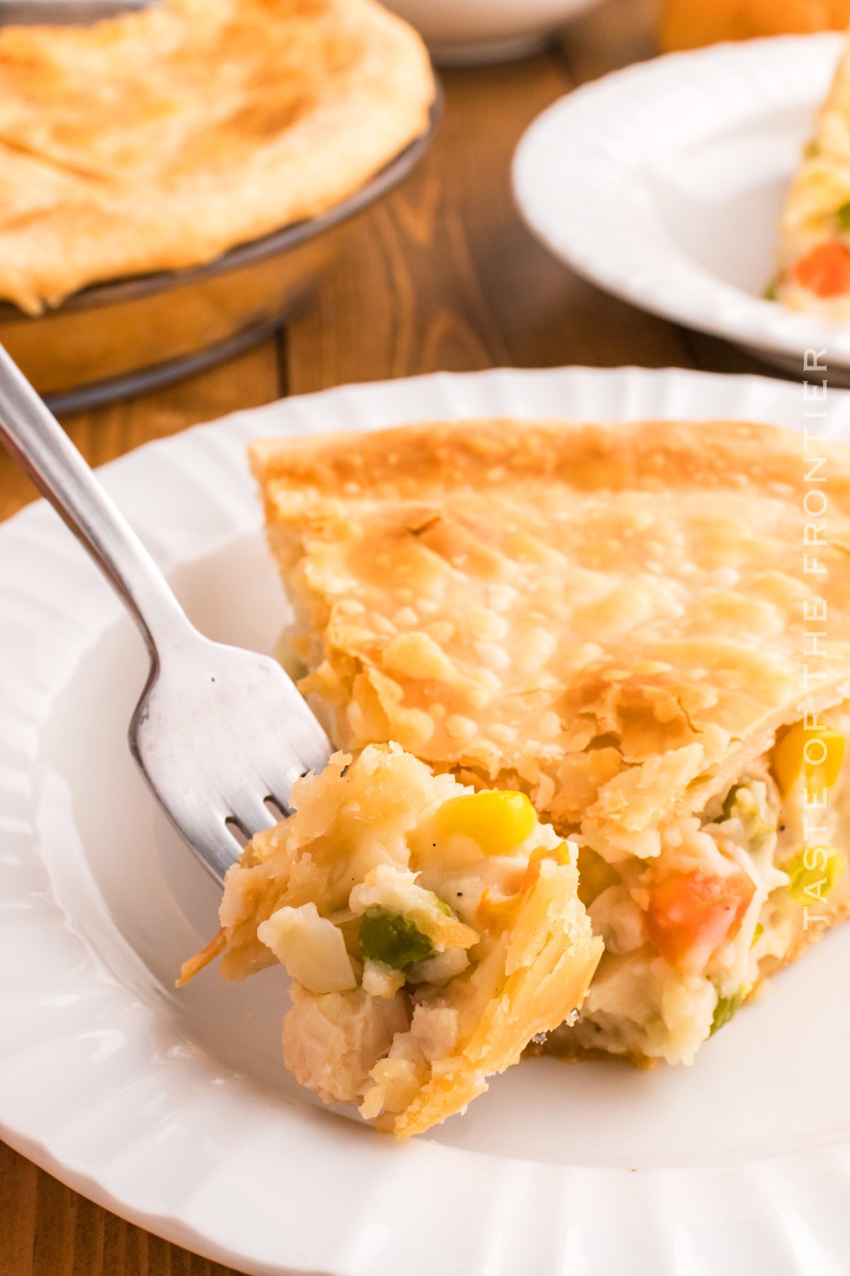 flaky pot pie crust