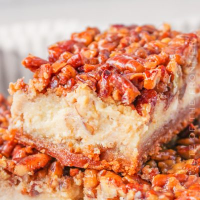 Pecan Pie Cheesecake Bars