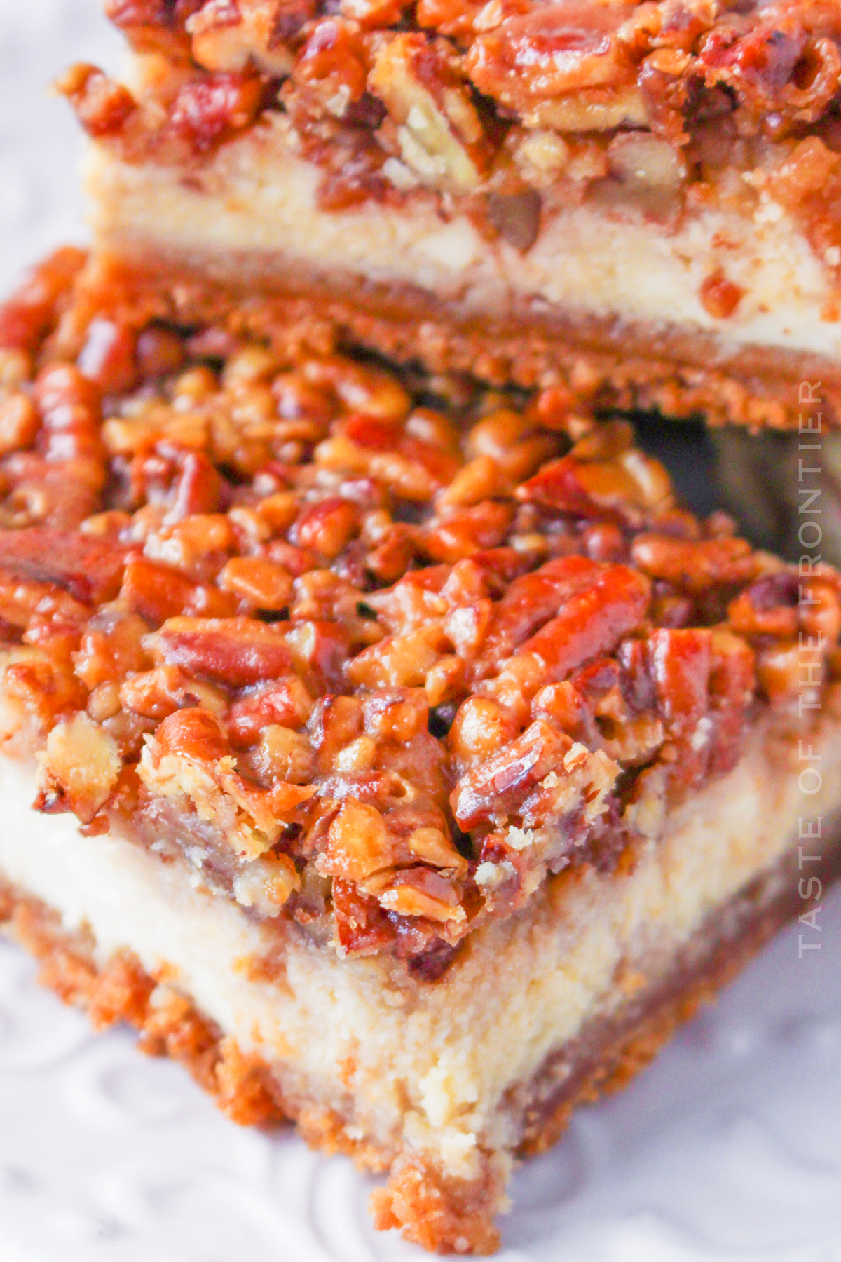 Pecan Pie Cheesecake Bars Recipe