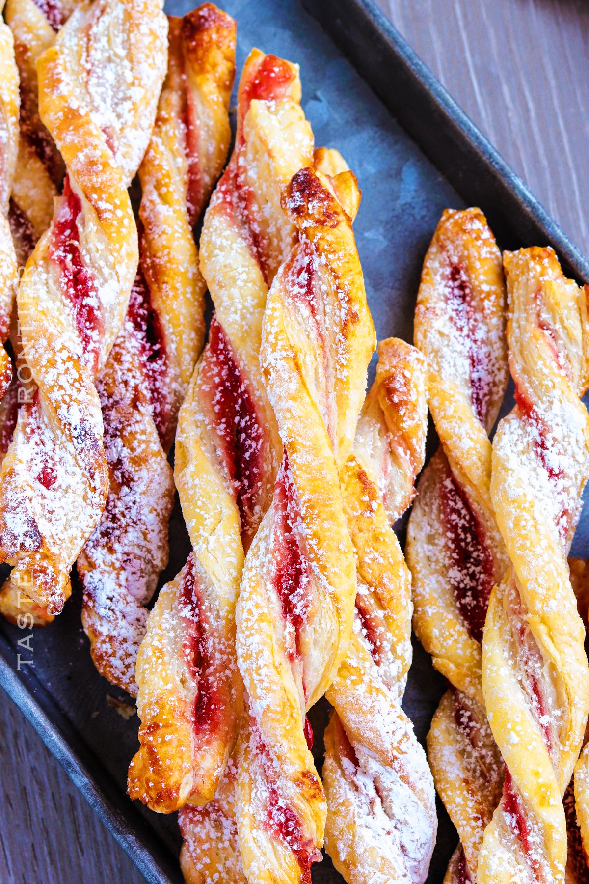 Chocolate Puff Pastry Twists - Just a Taste