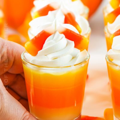 Candy Corn Jello Shots