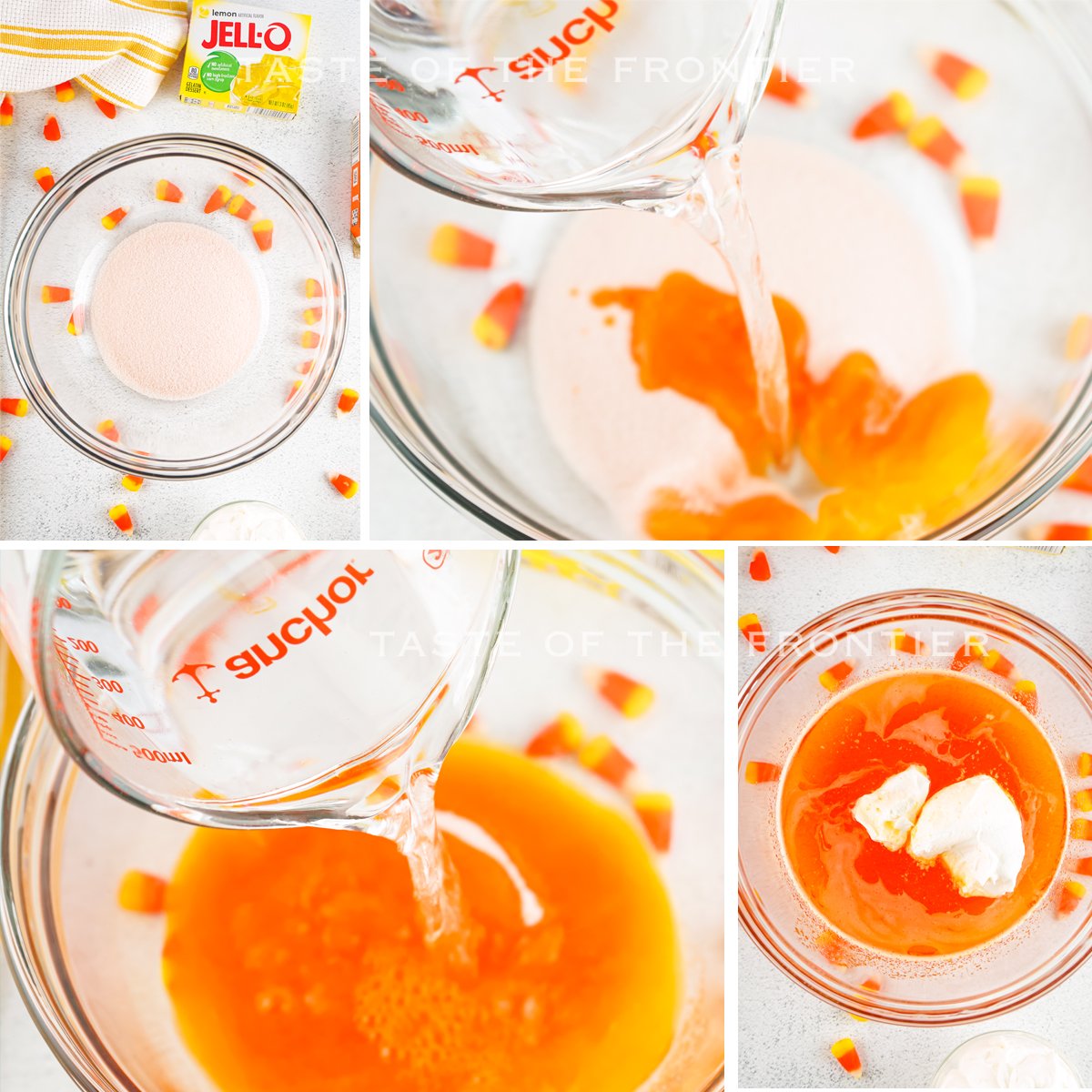 how to make orange layer