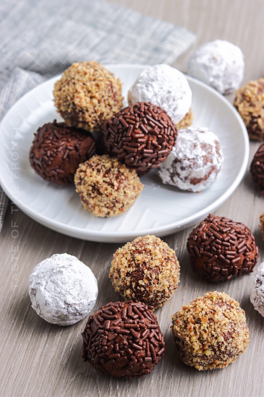 Rum Balls Taste of the Frontier