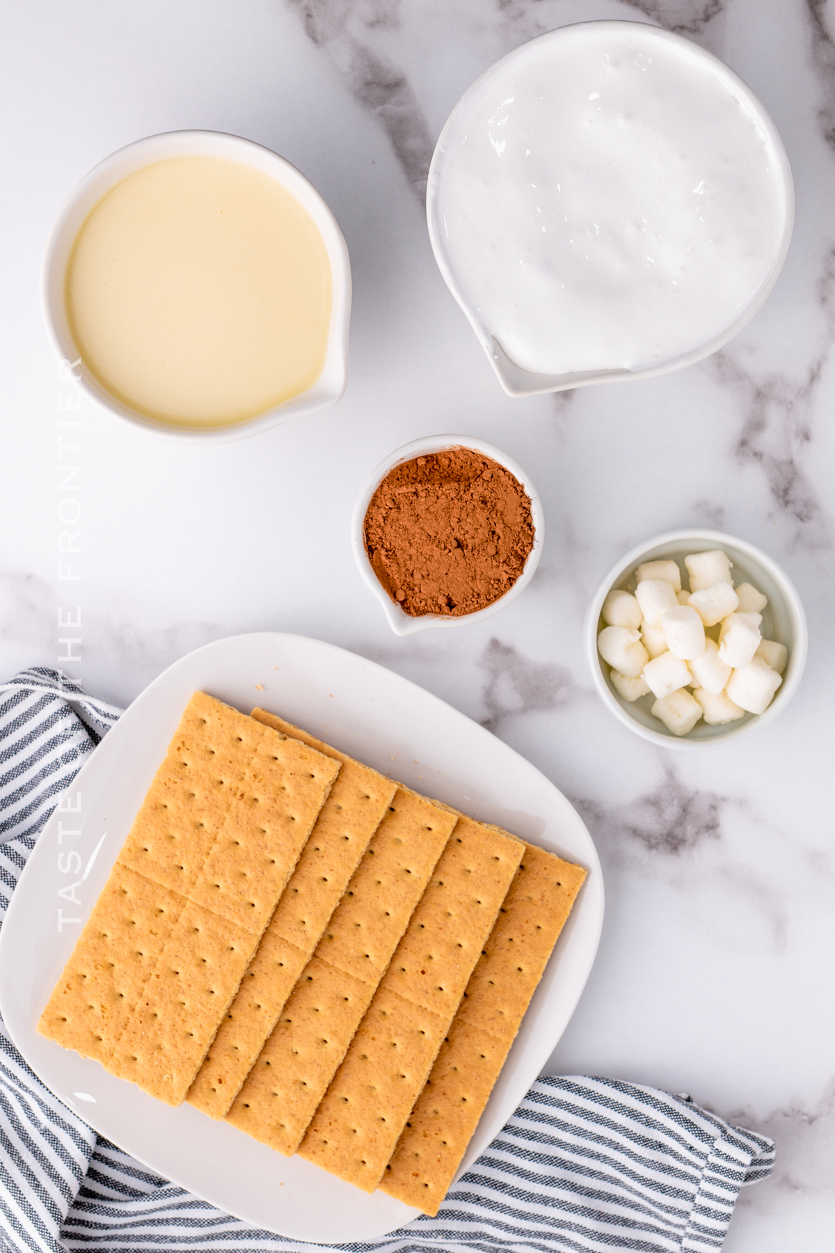 Ingredients for Hot Cocoa Dip