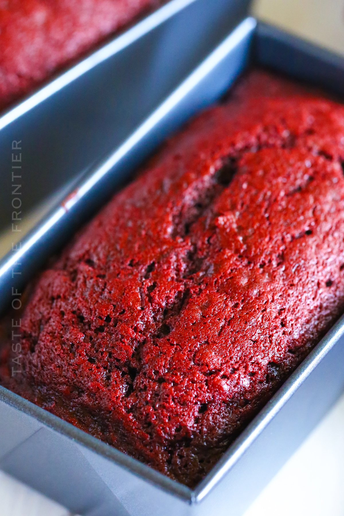 Chocolate Chip Red Velvet Mini Loaves - Taste of the Frontier