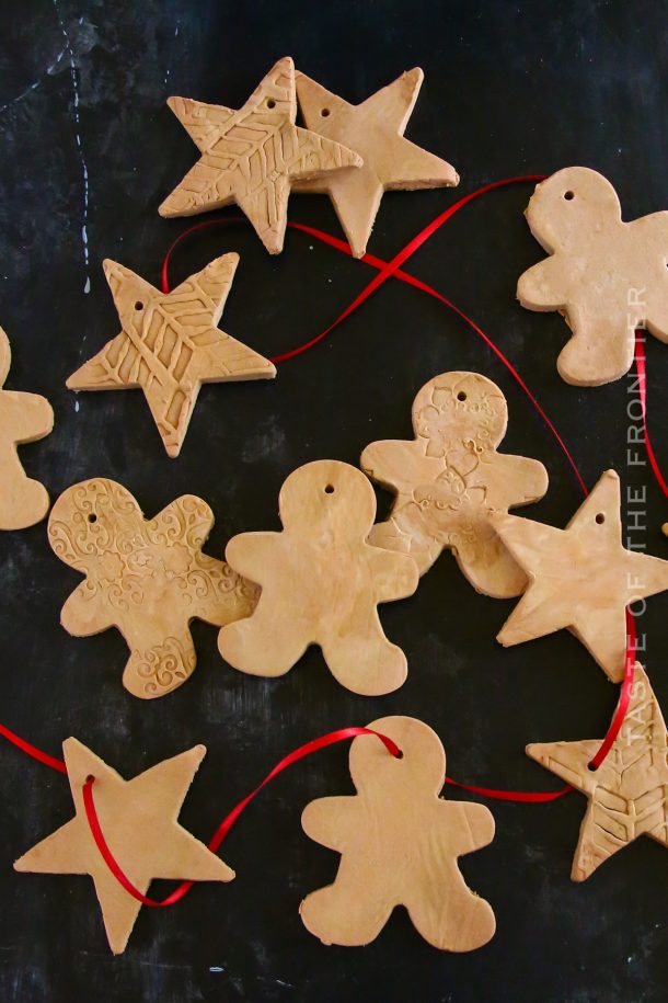 Stamped Clay Ornaments w/ Homemade Clay Recipe Taste of the Frontier
