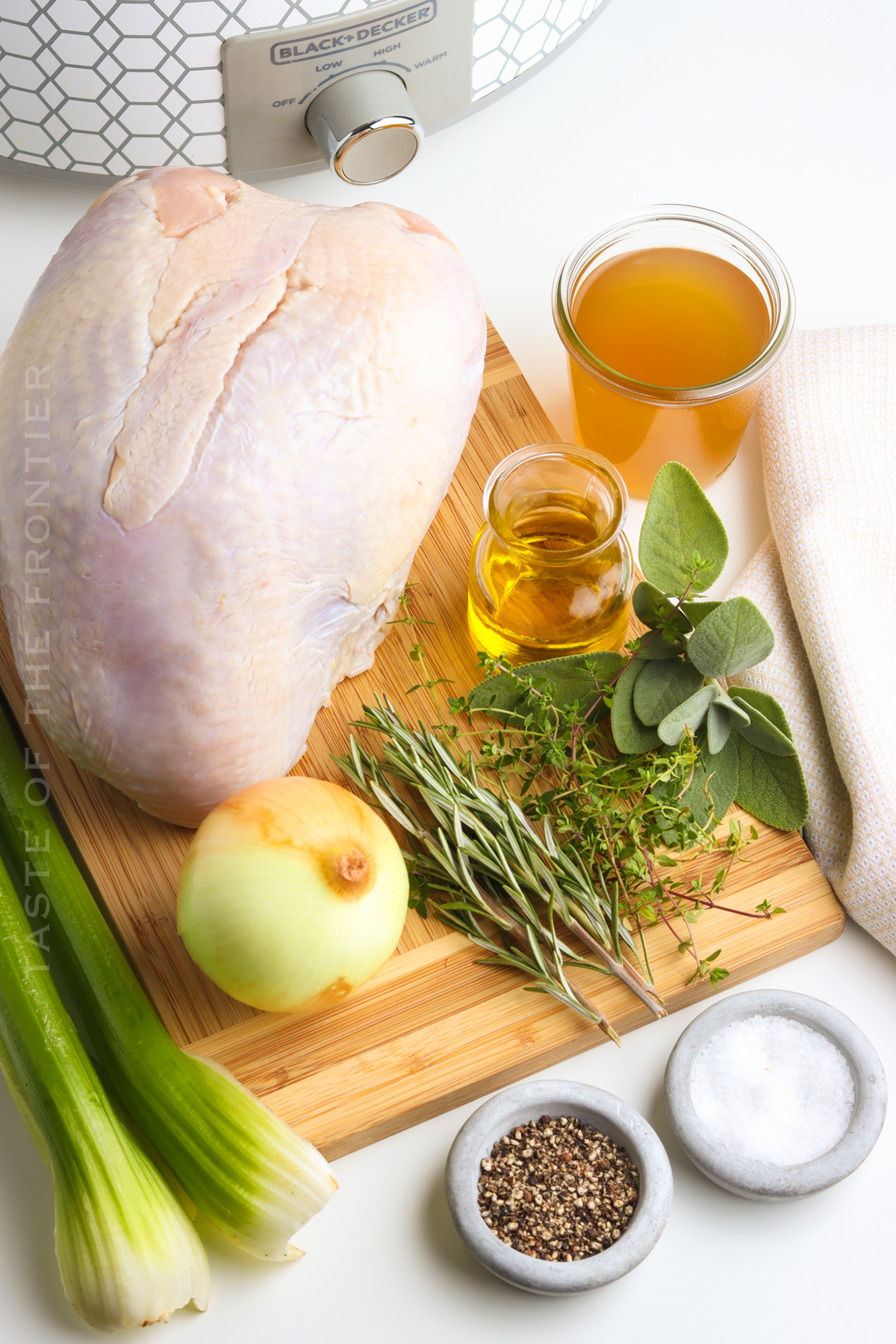 Ingredients for Slow Cooker Turkey Breast