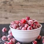 sugared cranberries