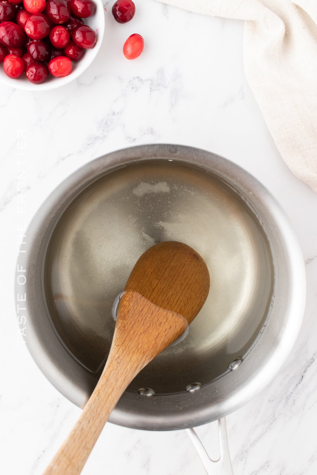 Sparkling Cranberries Taste of the Frontier